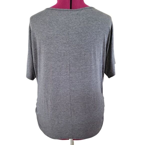 Espresso Gray Studded Print Top (Size 2X) - Picture 4 of 6